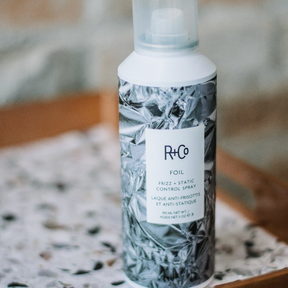 R+CO Foil Frizz + Static Control Spray NEW 5oz. R&Co